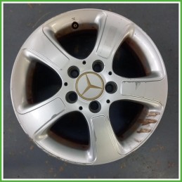 Cerchio Singolo in Lega Mercedes Classe A W169 15 pollici 15 6.0J 5x112 ET46 1pz A1694000402 Originale Usato al pz