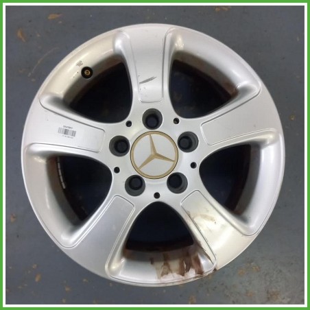 Cerchio Singolo in Lega Mercedes Classe A W169 15 pollici 15 6.0J 5x112 ET46 1pz A1694000402 Originale Usato al pz