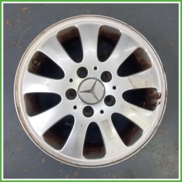 Cerchio Singolo in Lega Mercedes Classe A W169 15 pollici 15 6.0J 5x112 ET44 1pz A1694000402 Originale Usato al pz