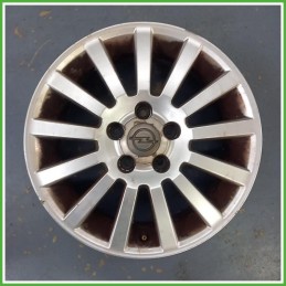 Cerchio Singolo in Lega Opel Meriva A 16 pollici 16 6.0J 5x100 ET44 1pz 93322256 Originale Usato al pz