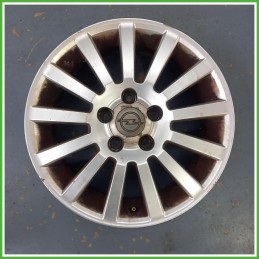 Cerchio Singolo in Lega Opel Meriva A 16 pollici 16 6.0J 5x100 ET44 1pz 93322256 Originale Usato al pz