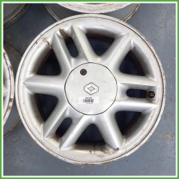 Cerchi in Lega Renault Scenic 1 Serie 15 pollici 15 6.0J 4x100 ET43 4pz 7700437977 Originale Usato