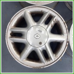 Cerchi in Lega Renault Scenic 1 Serie 15 pollici 15 6.0J 4x100 ET43 4pz 7700437977 Originale Usato