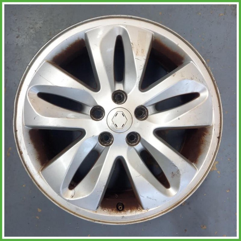 Cerchio Singolo in Lega Renault Espace 4 Serie 17 pollici 17 7.0J 5x108 ET50 1pz 7711221196 Originale Usato al pz