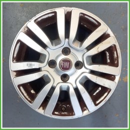 Cerchio Singolo in Lega Fiat Punto 3 Serie 15 pollici 15 6.0J 4x100 ET43 1pz 50529059 Originale Usato al pz