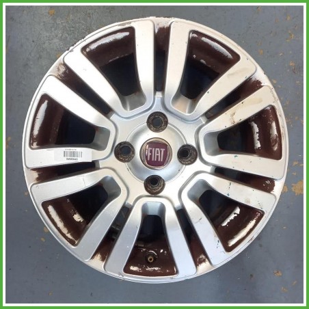 Cerchio Singolo in Lega Fiat Punto 3 Serie 15 pollici 15 6.0J 4x100 ET43 1pz 50529059 Originale Usato al pz