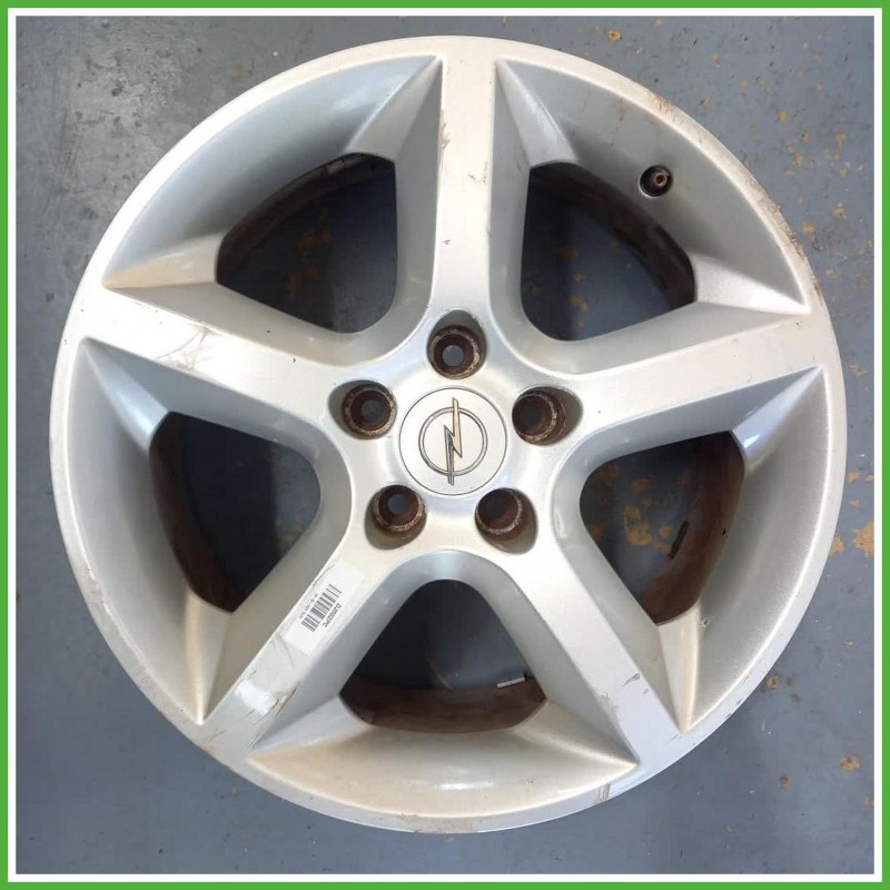 Cerchio Singolo in Lega Opel Astra H 17 pollici 17 7.0J 5x100 ET39 1pz 13229636 Originale Usato al pz