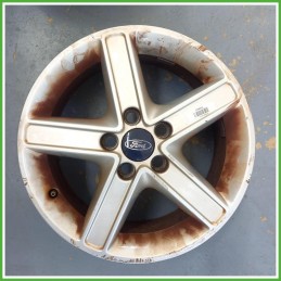 Cerchio Singolo in Lega Ford Focus 2 Serie 16 pollici 16 6.5J 4x108 ET52.5 1pz 2037901 Originale Usato al pz