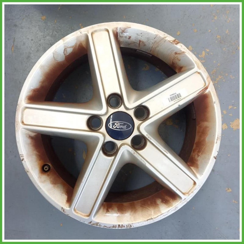 Cerchio Singolo in Lega Ford Focus 2 Serie 16 pollici 16 6.5J 4x108 ET52.5 1pz 2037901 Originale Usato al pz