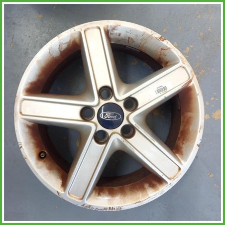 Cerchio Singolo in Lega Ford Focus 2 Serie 16 pollici 16 6.5J 4x108 ET52.5 1pz 2037901 Originale Usato al pz