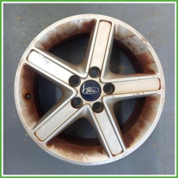 Cerchio Singolo in Lega Ford Focus 2 Serie 16 pollici 16 6.5J 4x108 ET52.5 1pz 2037901 Originale Usato al pz