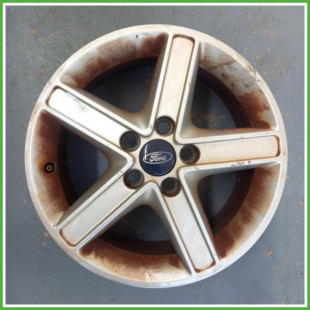 Cerchio Singolo in Lega Ford Focus 2 Serie 16 pollici 16 6.5J 4x108 ET52.5 1pz 2037901 Originale Usato al pz