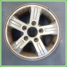 Cerchio Singolo in Lega Kia Sorento 1 Serie 16 pollici 16 7.0J 5x139.7 ET45 1pz 529103E571 Originale Usato al pz