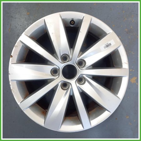 Cerchio Singolo in Lega Volkswagen Passat 6 Serie 16 pollici 16 7.0J 5x112 ET45 1pz 3AA6010258Z8 Originale Usato al pz