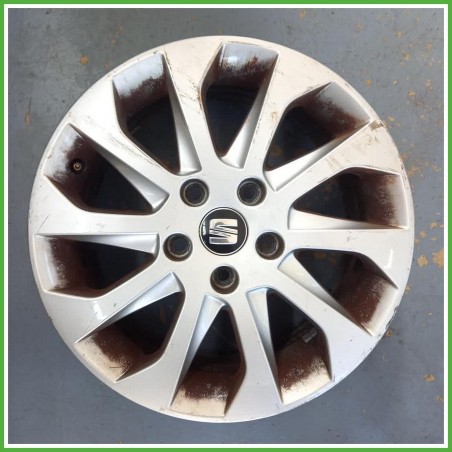 Cerchio Singolo in Lega Seat Leon 5F1 16 pollici 16 6.5J 5x112 ET46 1pz 5F06010258Z8 Originale Usato al pz