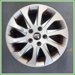 Cerchio Singolo in Lega Seat Leon 5F1 16 pollici 16 6.5J 5x112 ET46 1pz 5F06010258Z8 Originale Usato al pz