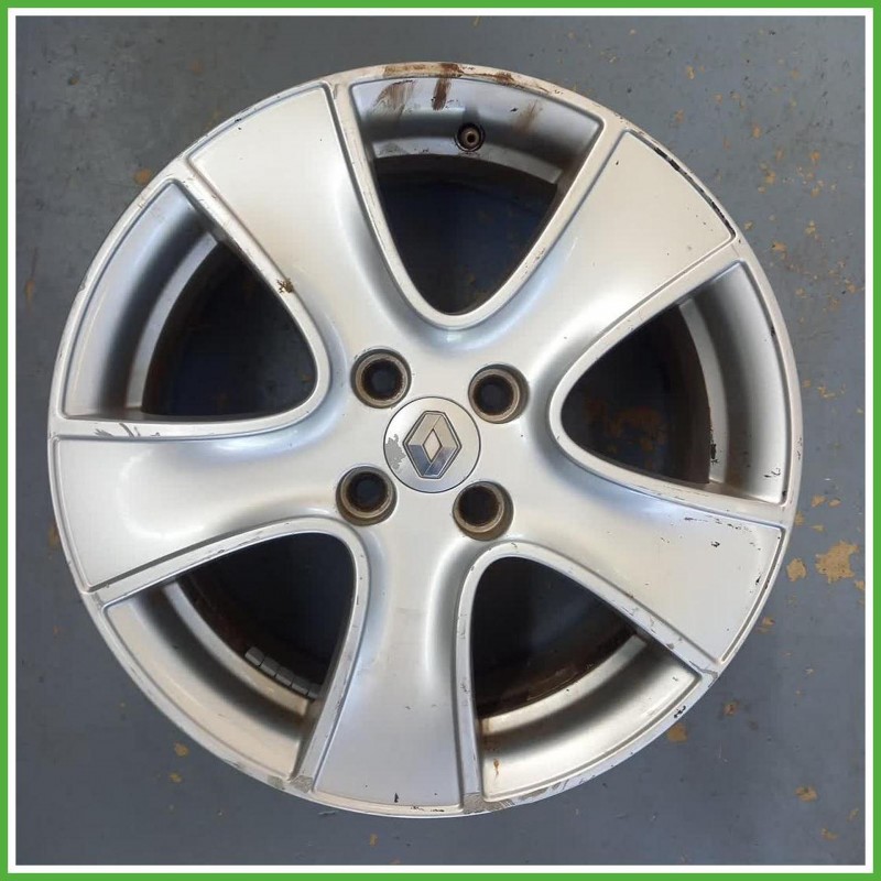 Cerchio Singolo in Lega Renault Clio 4 Serie 16 pollici 16 6.5J 4x100 ET44 1pz 403003137R Originale Usato al pz