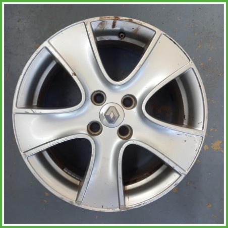 Cerchio Singolo in Lega Renault Clio 4 Serie 16 pollici 16 6.5J 4x100 ET44 1pz 403003137R Originale Usato al pz
