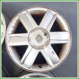 Cerchi in Lega Renault Megane 2 Serie SW 16 pollici 16 6.5J 4x100 ET49 4pz 8200026032 Originale Usato