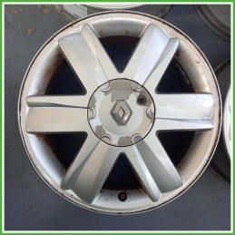 Cerchi in Lega Renault Megane 2 Serie SW 16 pollici 16 6.5J 4x100 ET49 4pz 8200026032 Originale Usato