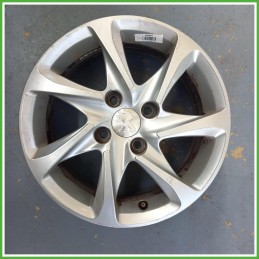 Cerchio Singolo in Lega Peugeot 208 1 Serie 15 pollici 15 6.0J 4x108 ET23 1pz 5401P4 Originale Usato al pz
