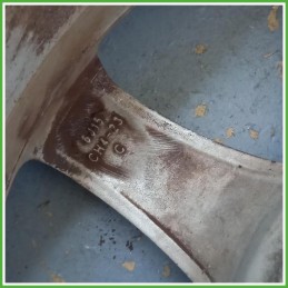 Cerchio Singolo in Lega Peugeot 208 1 Serie 15 pollici 15 6.0J 4x108 ET23 1pz 5401P4 Originale Usato al pz