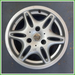 Cerchio Singolo in Lega Smart City Coupe 450 15 pollici 15 5.5J 3x112.5 ET-1 1pz Q0011484V002C31L00 Originale Usato al pz