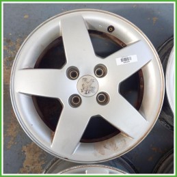 Cerchi in Lega Peugeot 207 15 pollici 15 6.0J 4x108 ET23 4pz 1608847180 Originale Usato