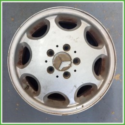 Cerchio Singolo in Lega Mercedes Classe C W202 15 pollici 15 6.5J 5x112 ET37 1pz A2034000002 Originale Usato al pz