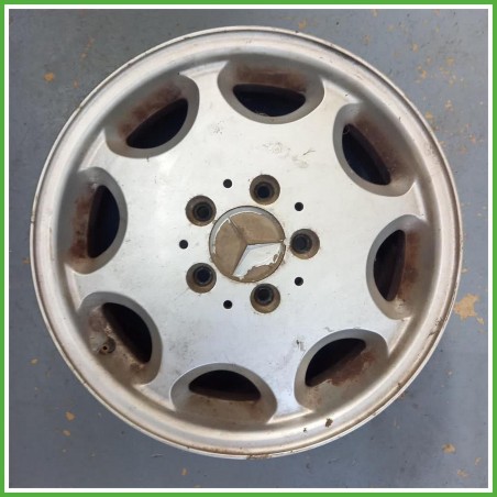 Cerchio Singolo in Lega Mercedes Classe C W202 15 pollici 15 6.5J 5x112 ET37 1pz A2034000002 Originale Usato al pz