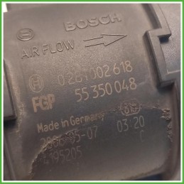 Debimetro Misuratore Massa Aria Bosch 0281002618 Suzuki SX4 1.9 JTD 1380079J50000 Gasolio 2005-2009