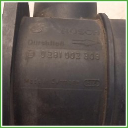 Debimetro Misuratore Massa Aria Bosch 0281002308 Fiat Marea 1.9 JTD SX 46559828 Gasolio 2000-2002