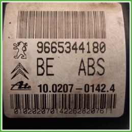 Centralina ABS Modulo Pompa Ate 10.0970-1153.3 4541S0 Citroen C3 1 Serie 2005-2009 Originale Usato