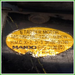 Motorino Avviamento Mando MC109018 Hyundai Accent 1 Serie 3610022805 1994-1999