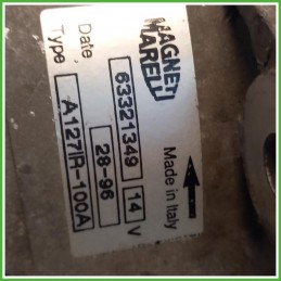 Alternatore Magneti Marelli A127IR Alfa Romeo GTV 71773260 1995-1997