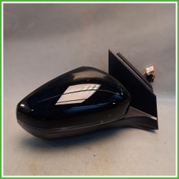 Specchio Specchietto Retrovisore Destro DX Nero Peugeot 3008 2 Serie 2020-2023 Smr Originale Usato