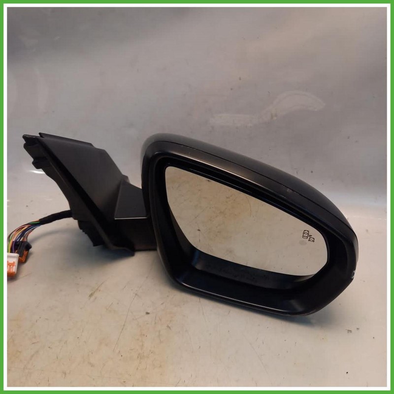 Specchio Specchietto Retrovisore Destro DX Nero Peugeot 3008 2 Serie 2020-2023 Smr Originale Usato
