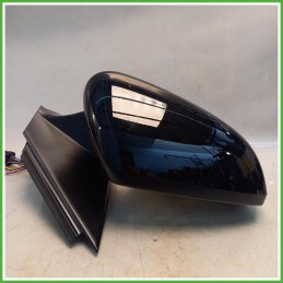 Specchio Specchietto Retrovisore Destro DX Nero Peugeot 3008 2 Serie 2020-2023 Smr Originale Usato