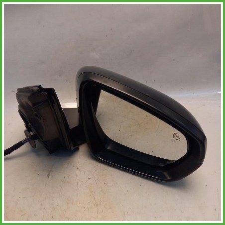 Specchio Specchietto Retrovisore Destro DX Nero Peugeot 3008 2 Serie 2020-2023 Smr Originale Usato