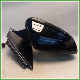Specchio Specchietto Retrovisore Destro DX Nero Peugeot 3008 2 Serie 2020-2023 Smr Originale Usato
