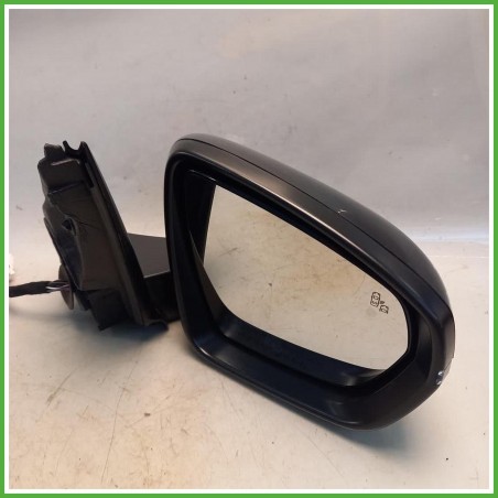 Specchio Specchietto Retrovisore Destro DX Nero Peugeot 3008 2 Serie 2020-2023 Smr Originale Usato