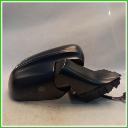 Specchio Specchietto Retrovisore Destro DX Nero Peugeot 3008 2 Serie 2020-2023 Smr Originale Usato
