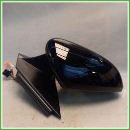 Specchio Specchietto Retrovisore Destro DX Nero Peugeot 3008 2 Serie 2020-2023 Smr Originale Usato