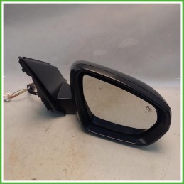 Specchio Specchietto Retrovisore Destro DX Nero Peugeot 3008 2 Serie 2020-2023 Smr Originale Usato