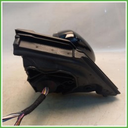 Specchio Specchietto Retrovisore Destro DX Nero Peugeot 3008 2 Serie 2020-2023 Smr Originale Usato