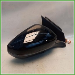 Specchio Specchietto Retrovisore Destro DX Nero Peugeot 3008 2 Serie 2020-2023 Smr Originale Usato