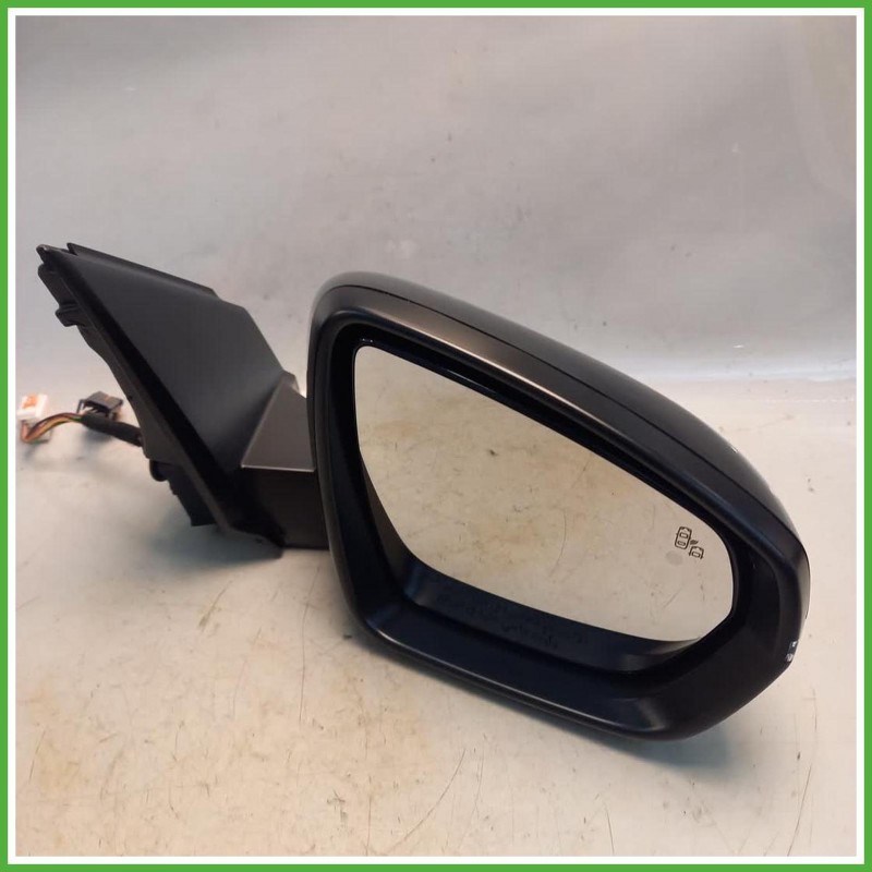 Specchio Specchietto Retrovisore Destro DX Nero Peugeot 3008 2 Serie 2020-2023 Smr Originale Usato