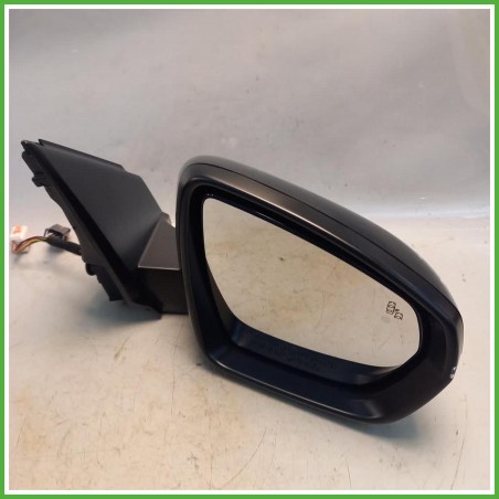 Specchio Specchietto Retrovisore Destro DX Nero Peugeot 3008 2 Serie 2020-2023 Smr Originale Usato