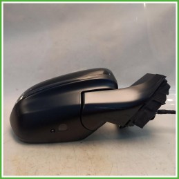 Specchio Specchietto Retrovisore Destro DX Nero Peugeot 3008 2 Serie 2020-2023 Smr Originale Usato