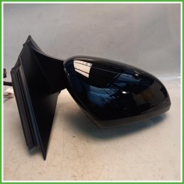 Specchio Specchietto Retrovisore Destro DX Nero Peugeot 3008 2 Serie 2020-2023 Smr Originale Usato